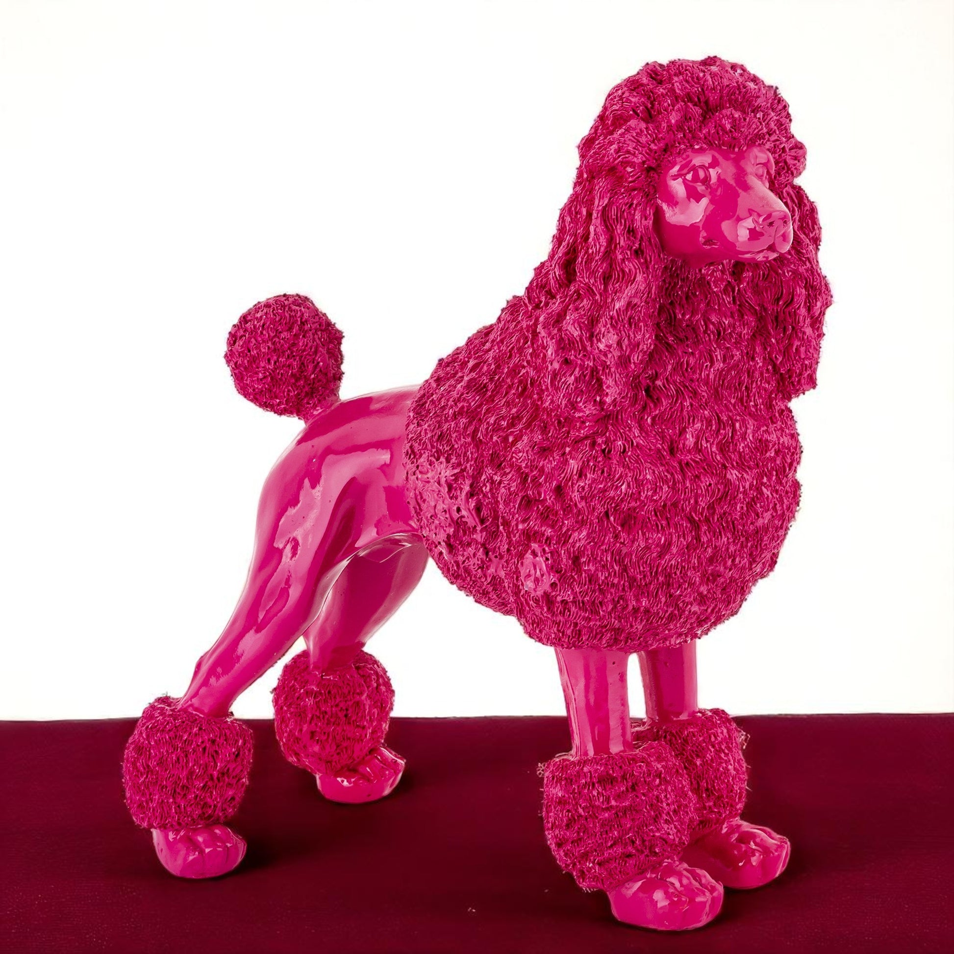 Keraminė Statulėlė „Caniche Rosé“
