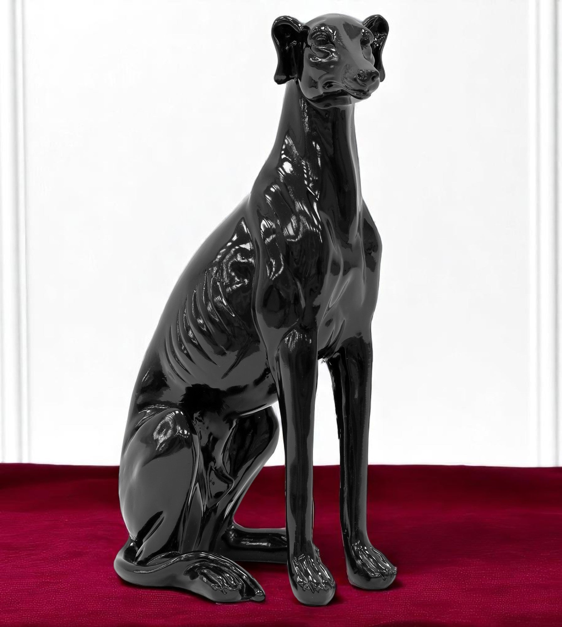 Keraminė Statulėlė „Noir Lévrier“