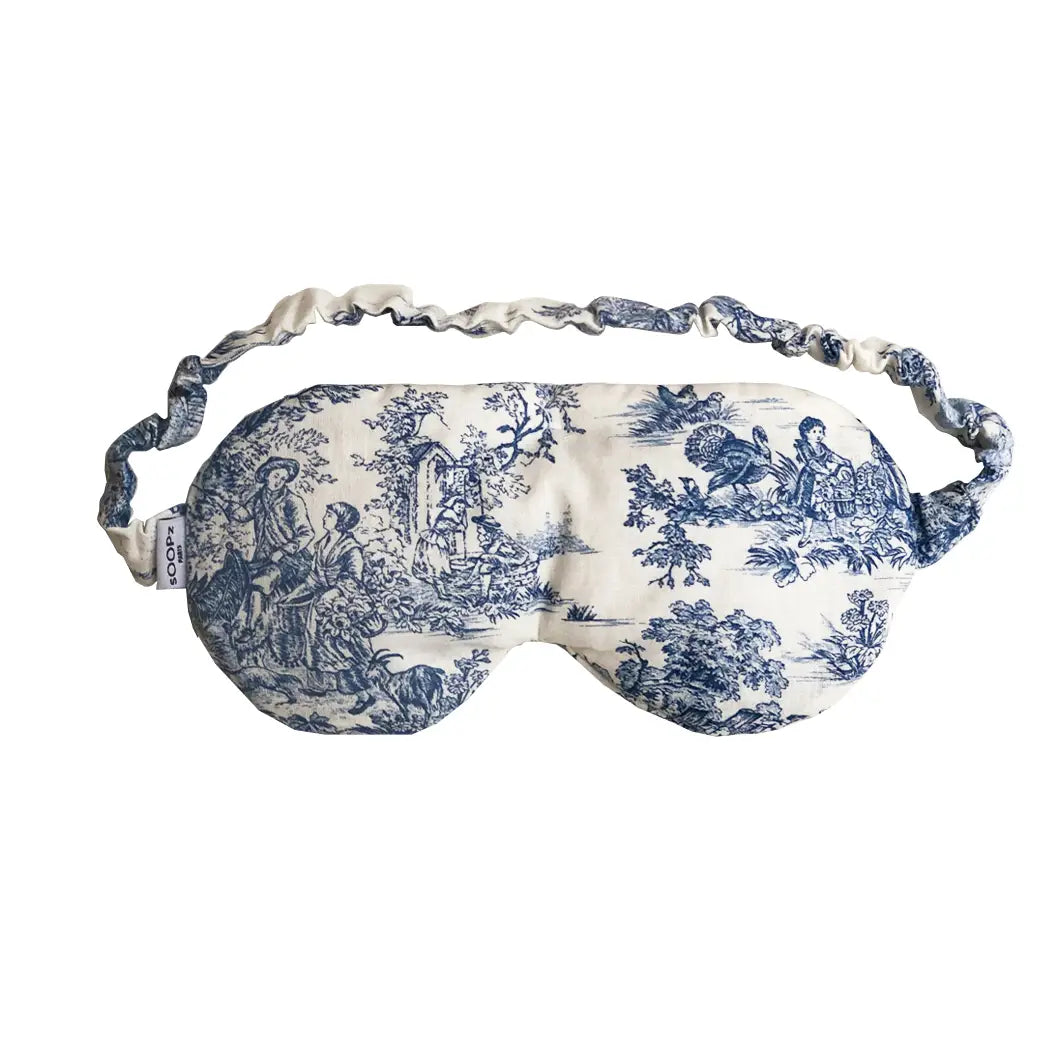 Akių kaukė su linų sėklomis ir levanda „Le Duchesse de Chantilly - Bleu“